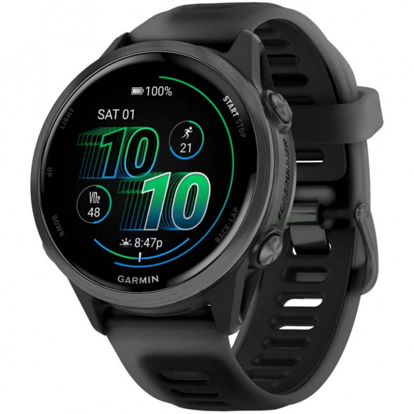 Умные часы Garmin Forerunner 570 42 мм Slate Grey Aluminium/Translucent Black 010-02970-00 в Махачкале
