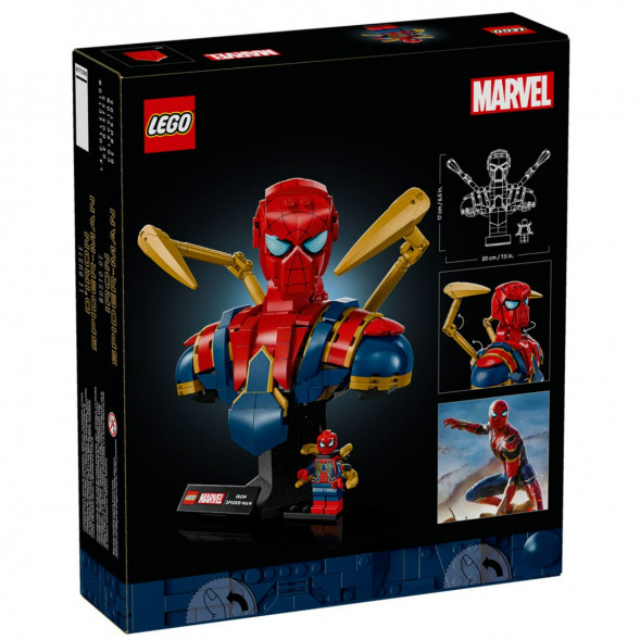 Конструктор LEGO Super Heroes 76326 Бюст Железного Человека-паука в Махачкале