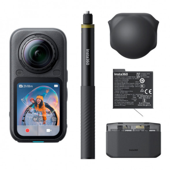 Экшн-камера Insta360 X6 Essentials Bundle, Black в Махачкале
