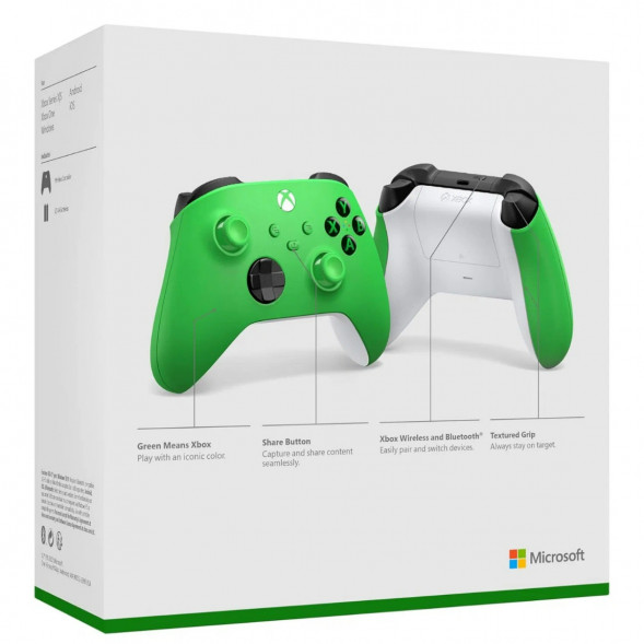 Геймпад Microsoft Xbox Series, velocity green в Махачкале