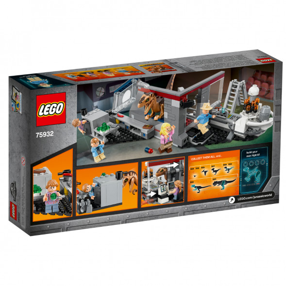 Конструктор LEGO Jurassic World 75932 Охота на рапторов в Парке Юрского Периода в Махачкале