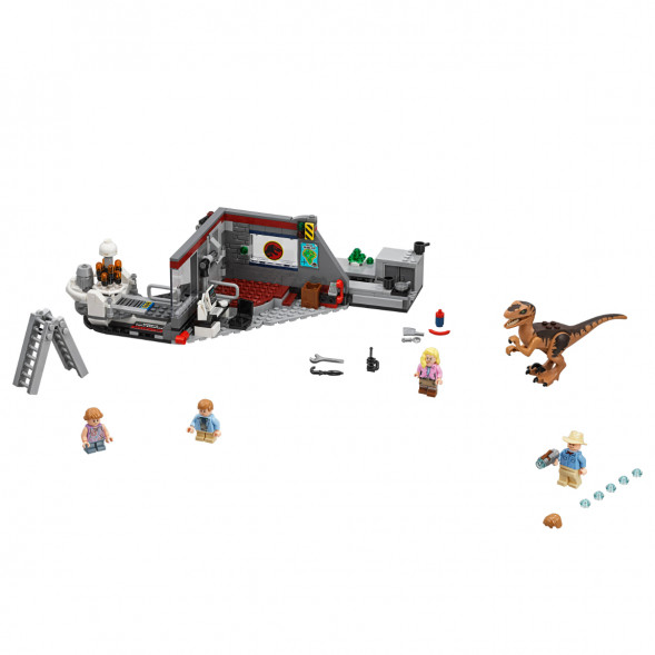Конструктор LEGO Jurassic World 75932 Охота на рапторов в Парке Юрского Периода в Махачкале