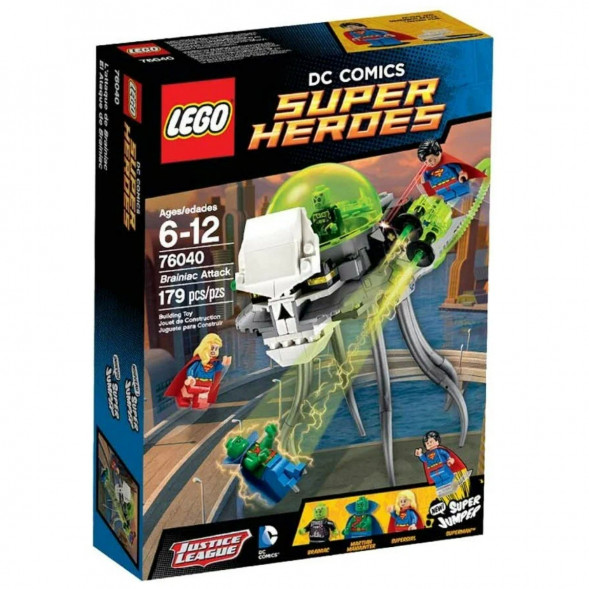 Конструктор LEGO Super Heroes 76040 Атака Брейниака в Махачкале