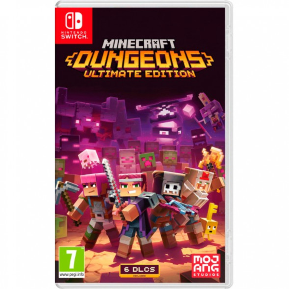 Игра Minecraft Dungeons - Ultimate Edition [Nintendo Switch, русские субтитры] в Махачкале