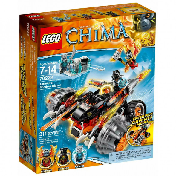 Конструктор LEGO Legends of Chima 70222 Огненный Вездеход Тормака в Махачкале