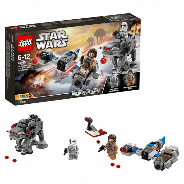 Конструктор LEGO Star Wars 75195 Бой пехотинцев Первого Ордена против спидера на лыжах в Махачкале