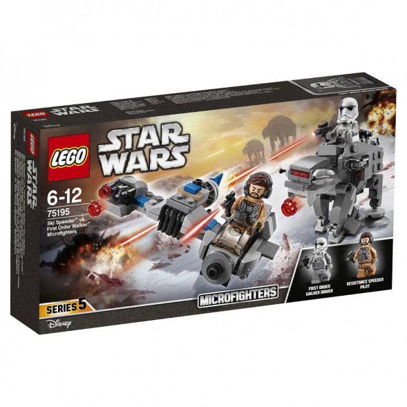 Конструктор LEGO Star Wars 75195 Бой пехотинцев Первого Ордена против спидера на лыжах в Махачкале