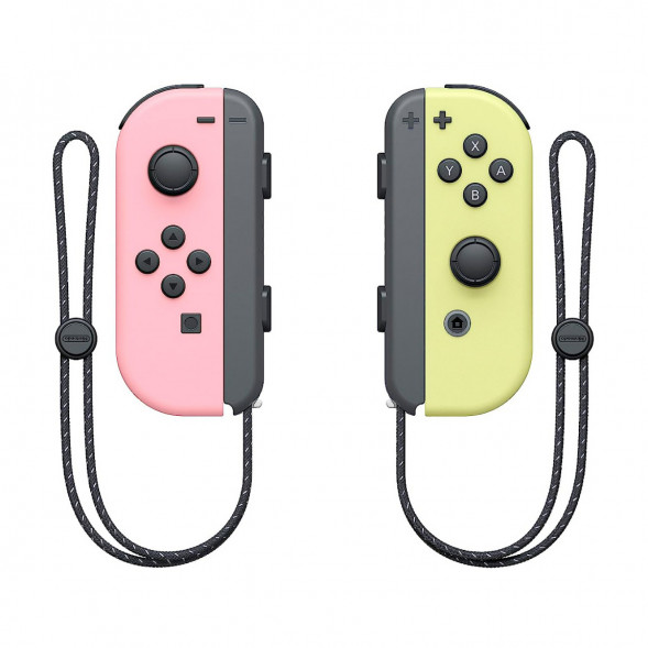 Геймпад Nintendo Switch Joy-Con controllers Duo, пастельный розовый / пастельный жёлтый в Махачкале