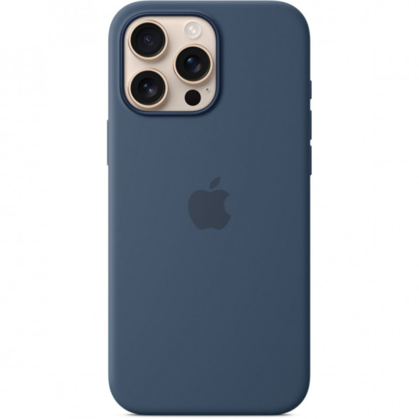 Чехол Apple для iPhone 16 Pro Max Silicone MagSafe, Denim (MYYU3ZM/A) в Махачкале