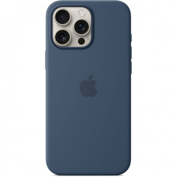 Чехол Apple для iPhone 16 Pro Max Silicone MagSafe, Denim (MYYU3ZM/A) в Махачкале