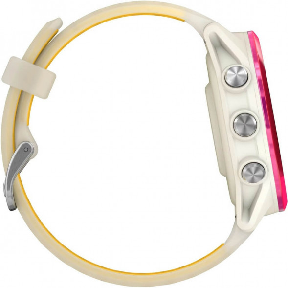 Умные часы Garmin Forerunner 570 42 мм Raspberry Aluminium/Translucent Bone/Mango 010-02970-02 в Махачкале