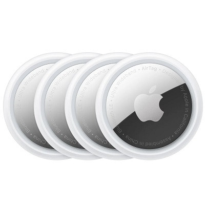 Трекер Apple AirTag белый/серебристый 4 шт. в Махачкале