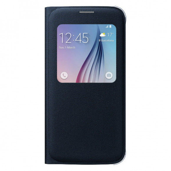 Чехол для Samsung Galaxy S6 S-View Cover (EF-CG920BBE), Black в Махачкале