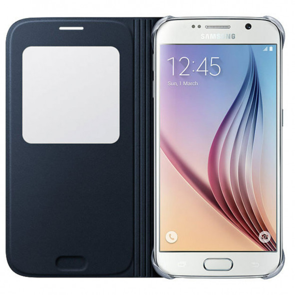 Чехол для Samsung Galaxy S6 S-View Cover (EF-CG920BBE), Black в Махачкале