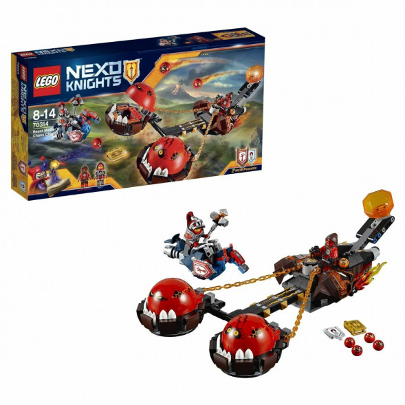Конструктор LEGO Nexo Knights 70314 Безумная колесница Укротителя в Махачкале