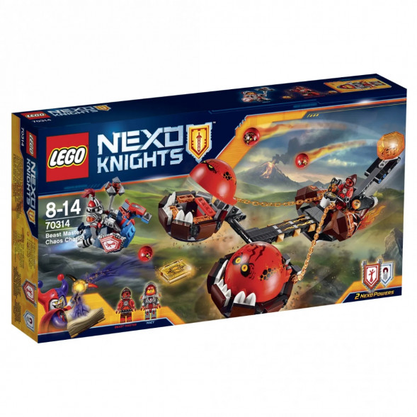 Конструктор LEGO Nexo Knights 70314 Безумная колесница Укротителя в Махачкале