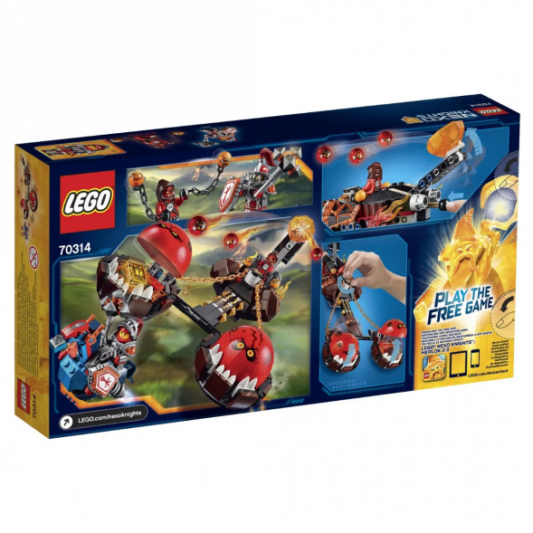 Конструктор LEGO Nexo Knights 70314 Безумная колесница Укротителя в Махачкале