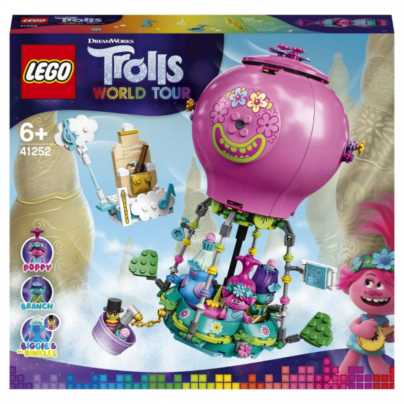 Конструктор LEGO Trolls 41252 Путешествие Розочки на воздушном шаре в Махачкале