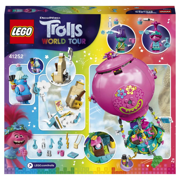 Конструктор LEGO Trolls 41252 Путешествие Розочки на воздушном шаре в Махачкале