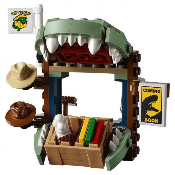 Конструктор LEGO Jurassic World 75934 Побег дилофозавра в Махачкале