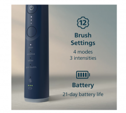 Электрическая зубная щетка Philips Sonicare Series 7100 HX7423/09 (темно-синяя)