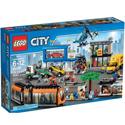 Конструктор LEGO City 60097 Городская площадь, 1683 дет. в Махачкале