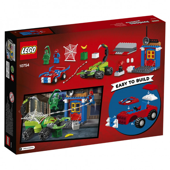Конструктор LEGO Juniors 10754 Решающий бой Человека-паука против Скорпиона в Махачкале
