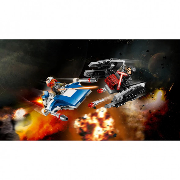 Конструктор LEGO Star Wars 75196 Истребитель типа A против бесшумного истребителя СИД в Махачкале