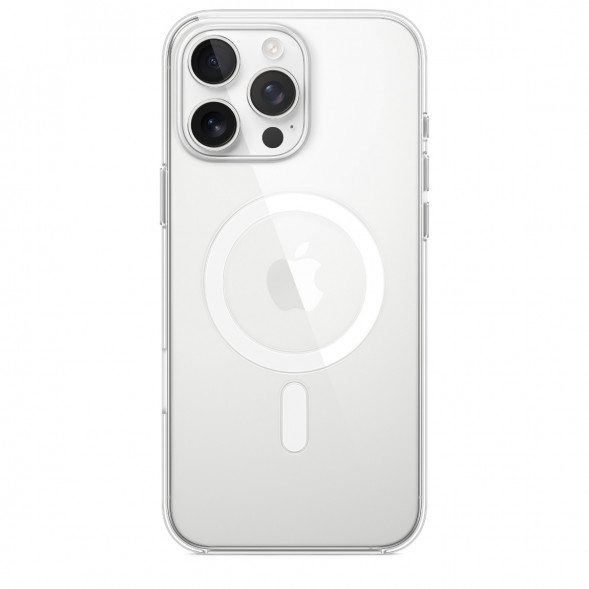 Чехол Apple Clear Case with MagSafe для iPhone 16 Pro Max, прозрачный (MA7F4ZM/A) в Махачкале