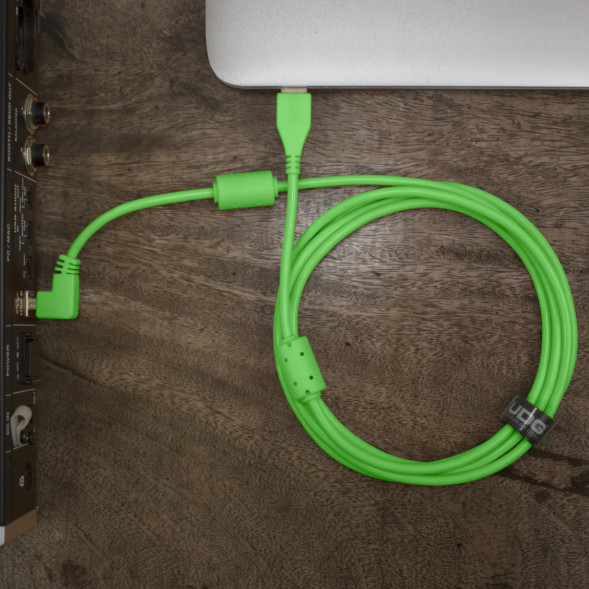 Аудиокабель UDG Ultimate Audio Cabel  USB 2.0 A-B 2 метра, зелёный в Махачкале