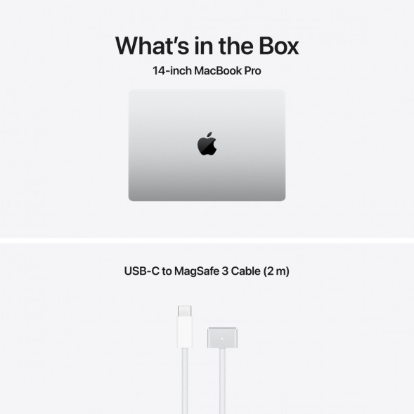 Ноутбук Apple MacBook Pro 14 2026 MGDQ4 (M5 Max 32-Core GPU, 36GB/2TB), Серебристый/Silver в Махачкале