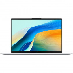 Ноутбук Huawei MateBook D 16 MCLG-X 53014MUA (16", IPS, Intel Core i5 13420H 2.1ГГц, 8 ядер, 16ГБ LPDDR4x, 1ТБ SSD, Intel UHD Graphics, без ОС), серебристый