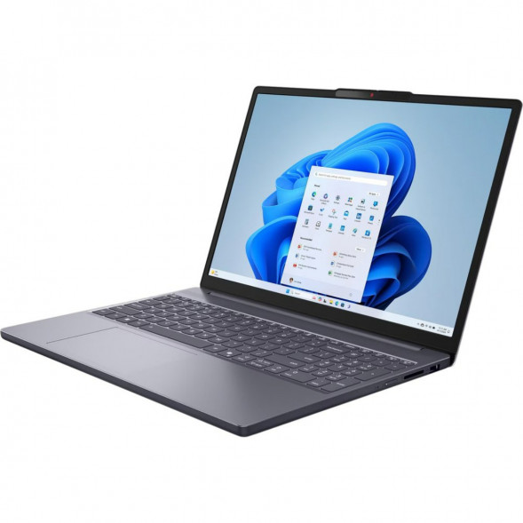 Ноутбук Lenovo IdeaPad Slim 3 15ARP10 (15.3&amp;quot;, 2025, IPS, AMD Ryzen 5 150 3.3ГГц, 6-ядерный, 16ГБ DDR5, 512ГБ SSD, AMD Radeon 660M, без ОС), серый в Махачкале