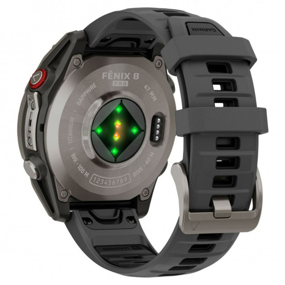 Умные часы Garmin Fenix 8 PRO, 47 мм, AMOLED, Sapphire, Titanium with Graphite/Black Silicone Band 010-03198-10 в Махачкале