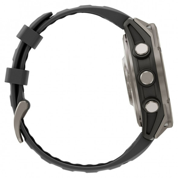 Умные часы Garmin Fenix 8 PRO, 47 мм, AMOLED, Sapphire, Titanium with Graphite/Black Silicone Band 010-03198-10 в Махачкале