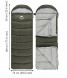 Спальный мешок Naturehike U250 (Левый), зеленый в Махачкале