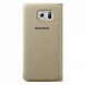 Чехол для Samsung Galaxy S6 S-View Cover (EF-CG920BFE), Gold в Махачкале