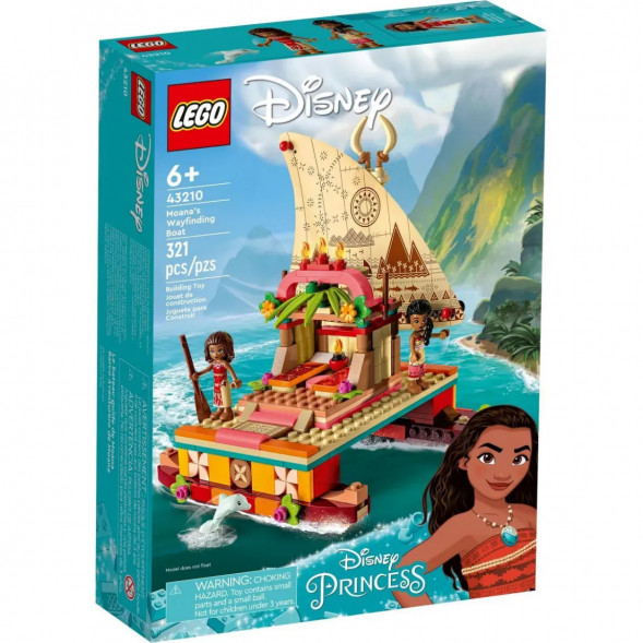Конструктор LEGO Disney Princess 43210 Путеводная лодка Моаны в Махачкале