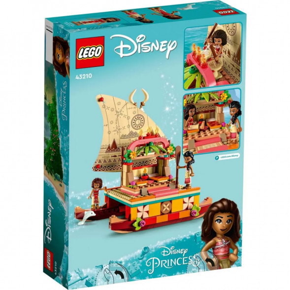 Конструктор LEGO Disney Princess 43210 Путеводная лодка Моаны в Махачкале