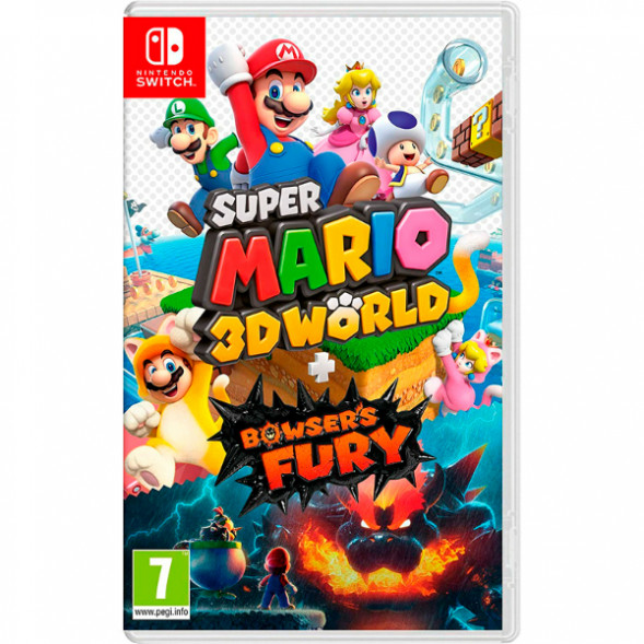 Игра Super Mario 3D World + Bowser&amp;#039;s Fury [Nintendo Switch, русские субтитры] в Махачкале