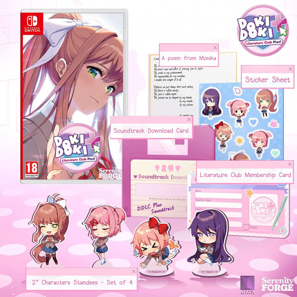 Игра Doki Doki Literature Club Plus! [Nintendo Switch, русские субтитры] в Махачкале