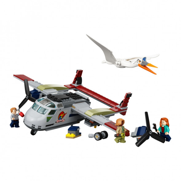 Конструктор LEGO Jurassic World 76947 Кетцалькоатль: нападение на самолёт в Махачкале