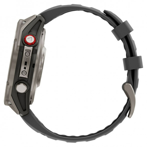 Умные часы Garmin Fenix 8 PRO, 51 мм, AMOLED, Sapphire, Titanium with Graphite/Black Silicone Band 010-03199-10 в Махачкале