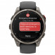 Умные часы Garmin Fenix 8 PRO, 51 мм, AMOLED, Sapphire, Titanium with Graphite/Black Silicone Band 010-03199-10 в Махачкале
