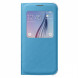 Чехол для Samsung Galaxy S6 S-View Cover (EF-CG920BLE), Blue в Махачкале