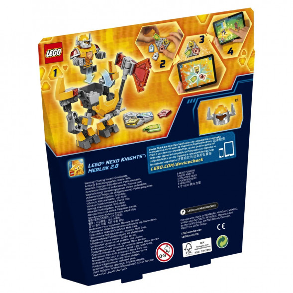 Конструктор LEGO Nexo Knights 70365 Боевые доспехи Акселя в Махачкале