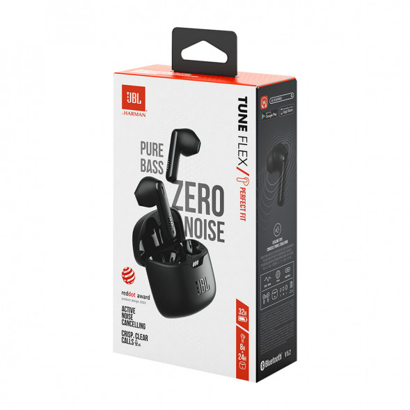 Беспроводные наушники JBL Tune FLEX, Black в Махачкале
