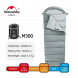 Спальный мешок Naturehike M300 (Левый), серый в Махачкале