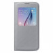 Чехол для Samsung Galaxy S6 S-View Cover (EF-CG920BSE), Silver в Махачкале