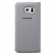 Чехол для Samsung Galaxy S6 S-View Cover (EF-CG920BSE), Silver в Махачкале